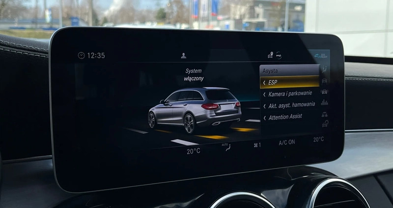 Mercedes-Benz Klasa C cena 129900 przebieg: 145800, rok produkcji 2021 z Rybnik małe 704